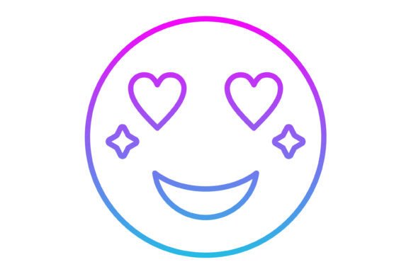 Emoticon Line Gradient Icon: A Modern Visual Toolkit
