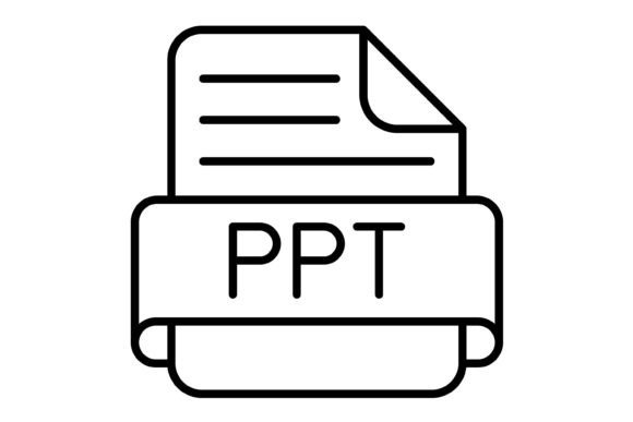 Ppt File Outline Icon: A Versatile Asset for Modern Visuals
