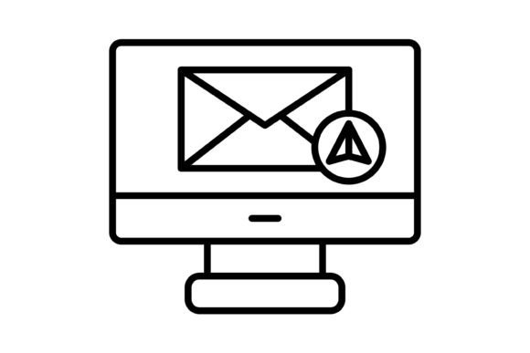 Send Mail Outline Icon: A Versatile Asset for Modern Design